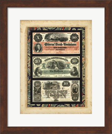 Framed Money, Money, Money VI Print