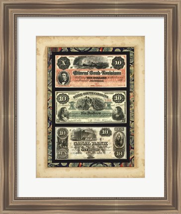 Framed Money, Money, Money VI Print