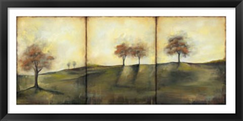 Framed Autumnal Meadow II Print