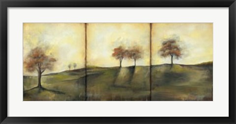 Framed Autumnal Meadow II Print