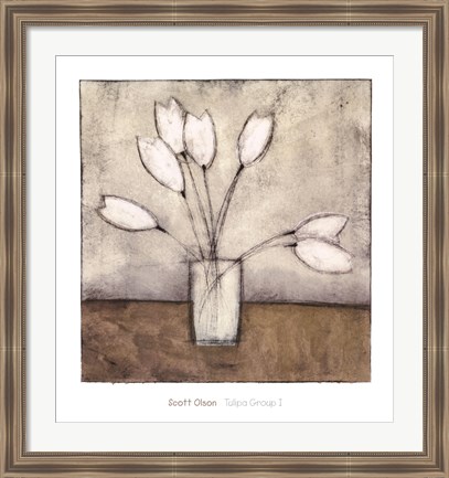 Framed Tulipa Group I Print