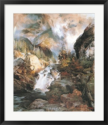 Framed Children of the Mountain Print