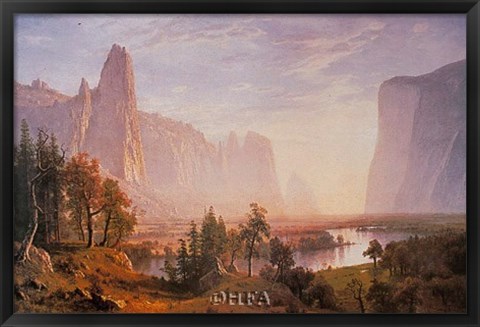 Framed Yosemite Valley Print