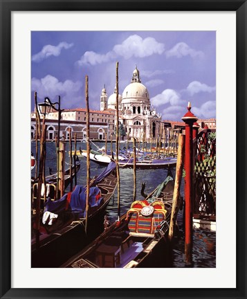 Framed Chiesa Della Salute Print