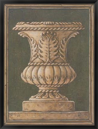 Framed Neo Classical Urn Print