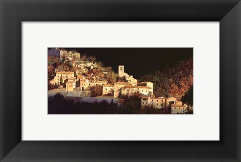 Framed Paesaggio Scuro Print