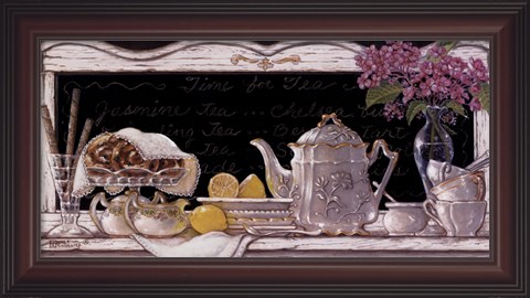 Framed Tea Time Print