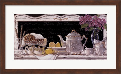 Framed Tea Time Print