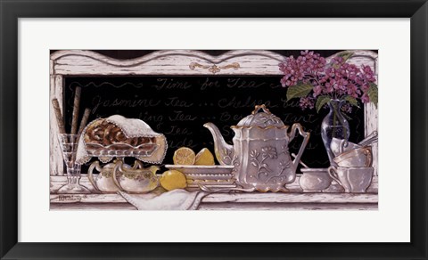 Framed Tea Time Print