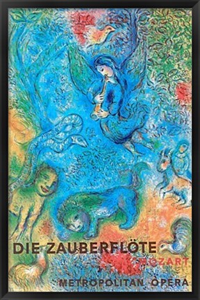 Framed Die Zauberflote Print