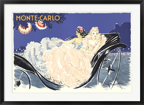 Framed Monte Carlo Print