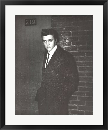 Framed Elvis Print