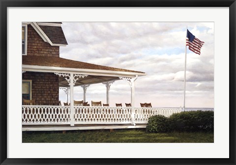 Framed Block Island Summer Print