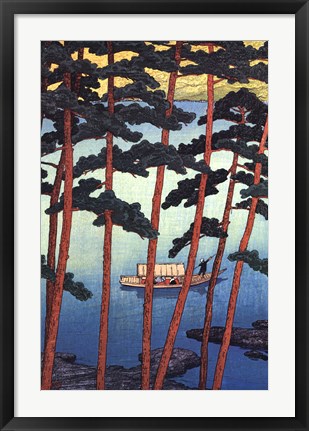 Framed Winter at Arashiyama Print