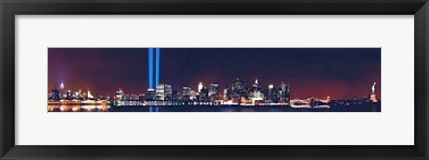 Framed Tribute in Light Print