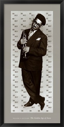 Framed Bebop (Dizzy Gillespie) Print