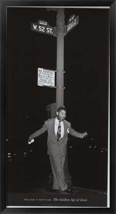 Framed Dizzy on 52nd Street Print