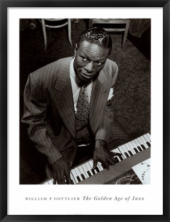 Framed Nat King Cole Print