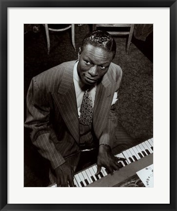 Framed Nat King Cole Print