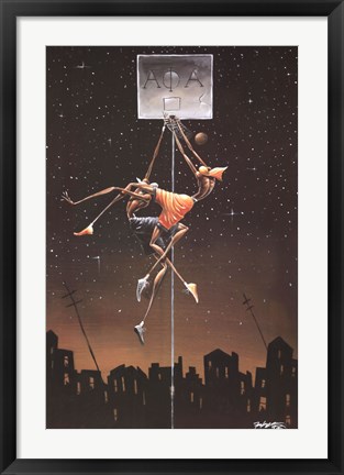 Framed Alpha Fly Slam Print