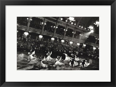 Framed Ballroom Championship Print