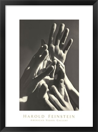 Framed Aspiring Hands Print