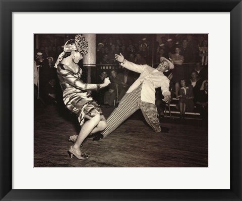 Framed Stagedoor Canteen Dunham Dancers, 1943 Print