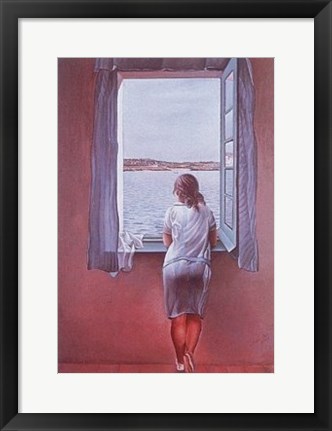 Framed Person at the Window, c.1925 Print