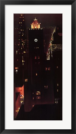 Framed New York, Night Print