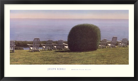 Framed Oceanfront View Print