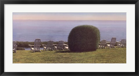 Framed Oceanfront View Print