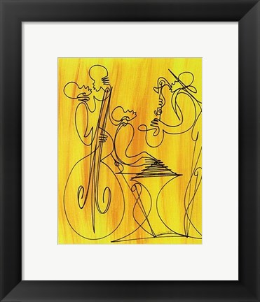 Framed Musical Love Print