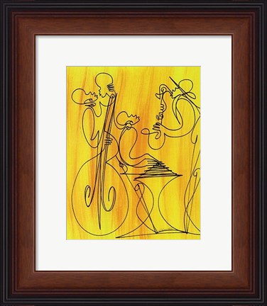 Framed Musical Love Print