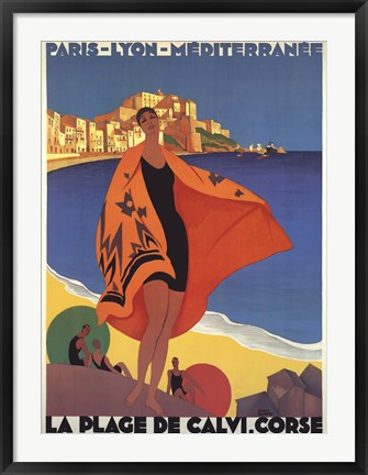 Framed Mediterranee Print