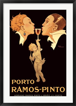 Framed Porto Ramos Print