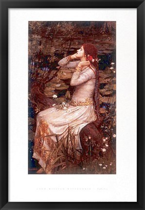 Framed Ophelia Print