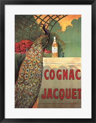 Framed Cognac Jacquet Print