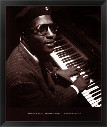 Framed Thelonious Monk Print