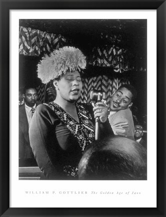 Framed Ella Fitzgerald Print