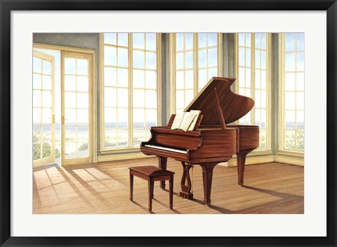 Framed Coastal Harmony Print