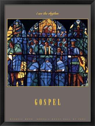 Framed Gospel Print