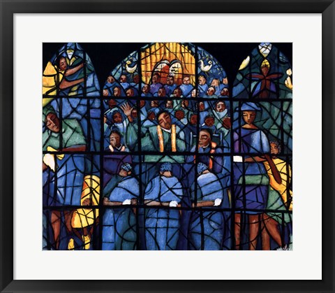 Framed Gospel Print