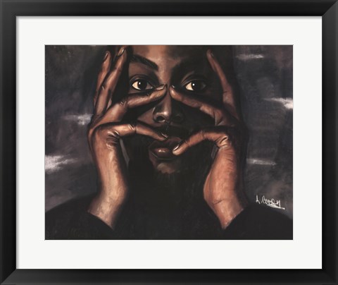 Framed Intense Thoughts Print