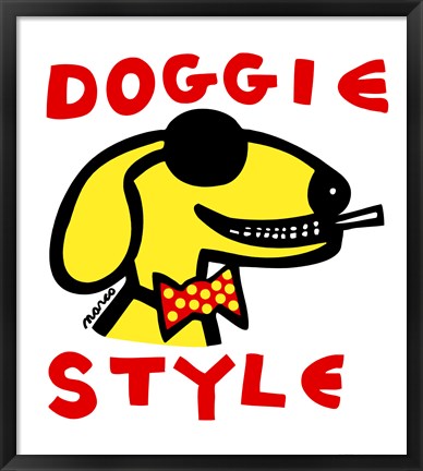 Framed Doggie Style Print