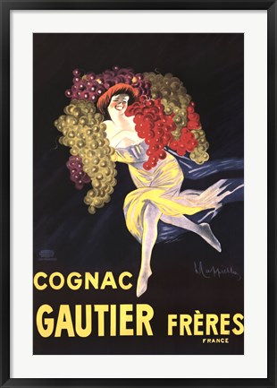 Framed Cognac Gautier Freres Print