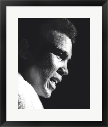 Framed Muhammad Ali, the Greatest Print