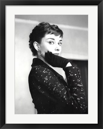 Framed Audrey Hepburn Print