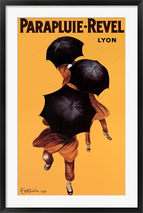 Framed Parapluie-Revel Print