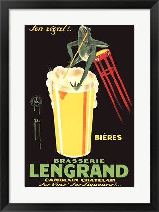 Framed Lengrand Print