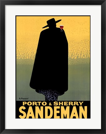 Framed Sandeman Print